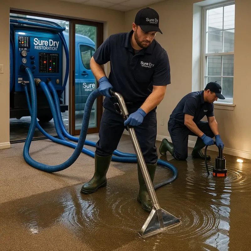 Water Extraction and Removal process in Cave Spring, GA